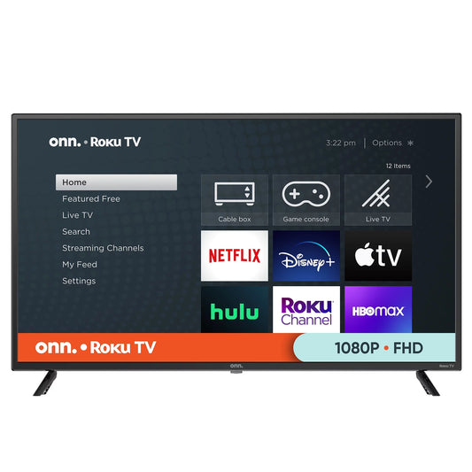 (100097810) Class (1080P) TV FHD Roku 40” Smart LED onn.