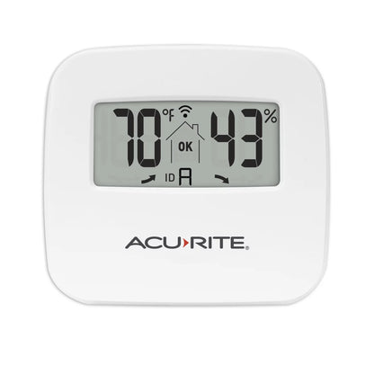 (01096M) new & Station AcuRite Indoor/Outdoor Temperature with Sensors 3 Humidity