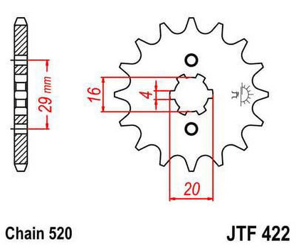 & 80-81 G,H-USA high quality JT Front Sproket Rear Sprockets IT125 for YAMAHA Kit