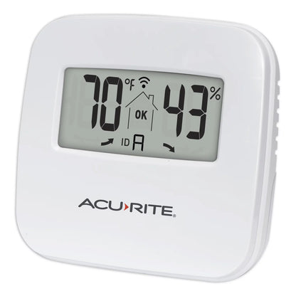 (01096M) new & Station AcuRite Indoor/Outdoor Temperature with Sensors 3 Humidity