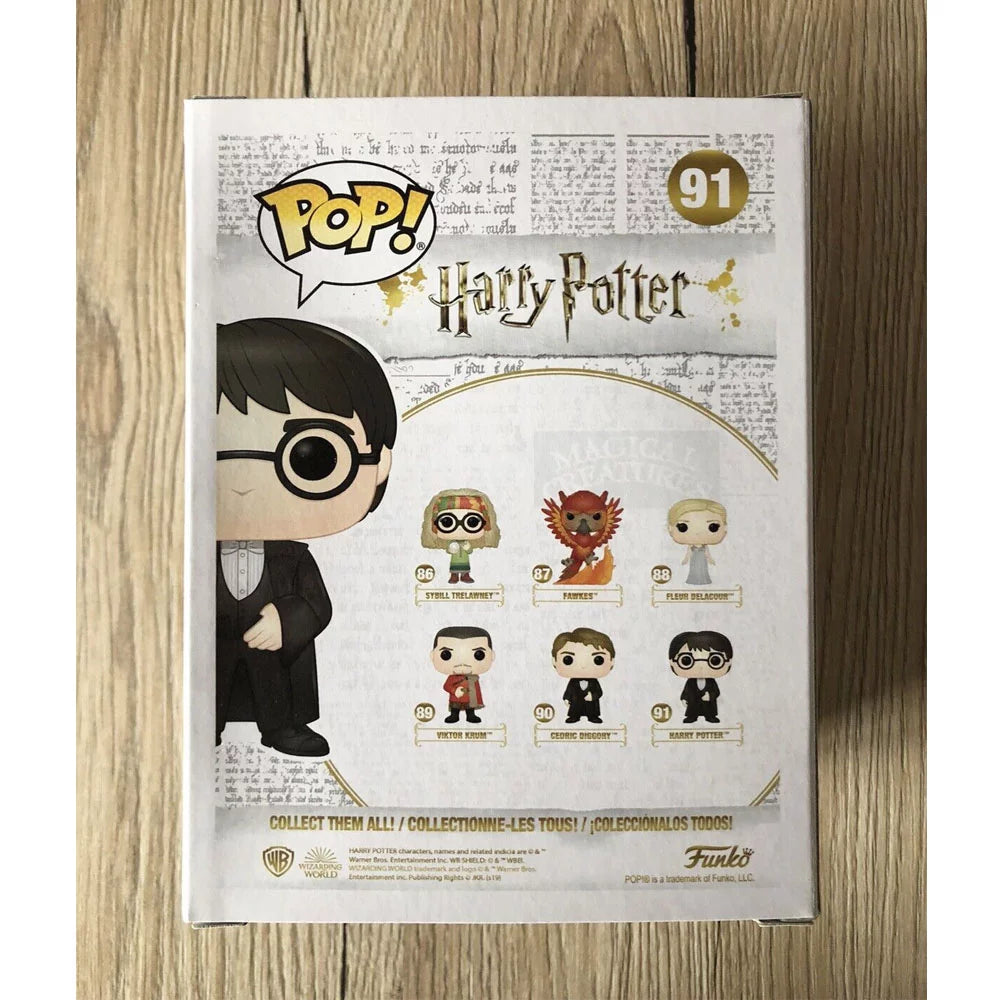 #91 classic Harry Harry protective hand-made handmade plastic birthday collection ornaments Potter vinyl dress Funkoo doll Pop! Potter box gift+hard movie